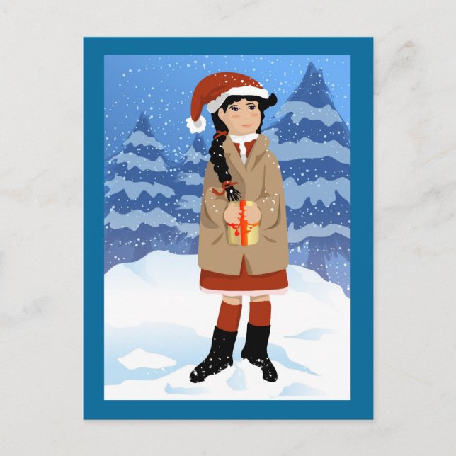 Christmas Present Postcard (Front)