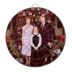 Christmas President James Jimmy Carter White House Dartboard