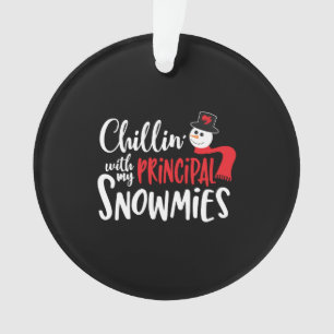Christmas principal, principal design ornament