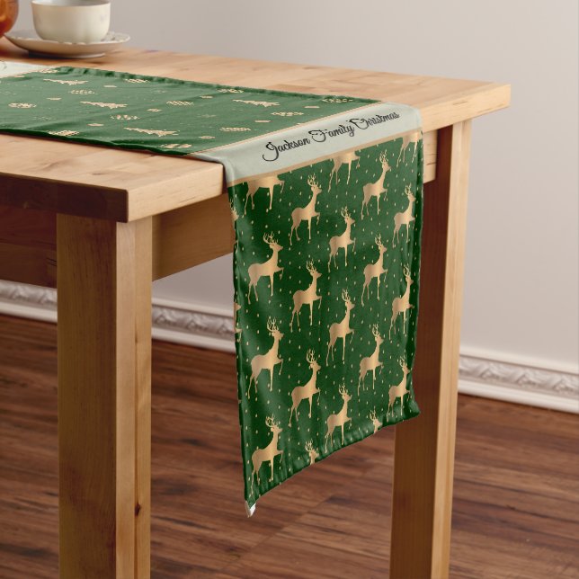 Christmas Print Medium Table Runner (In Situ)