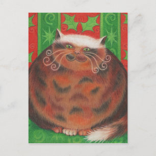Christmas Pud postcard