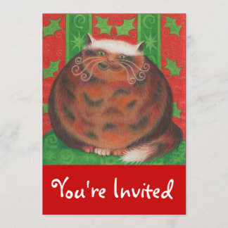 Christmas Pud 'You're Invited' invitation