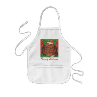 Christmas Pud "Yummy Christmas" apron