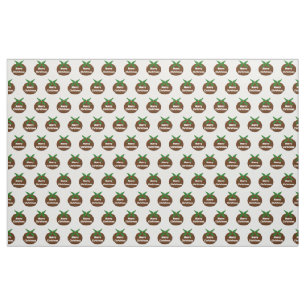 Christmas Pudding Custom Craft Fabric