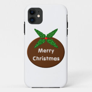 Christmas Pudding Customisable iPhone 5 Case