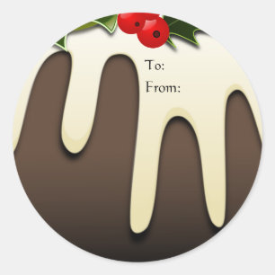 Christmas Pudding Gift Tags