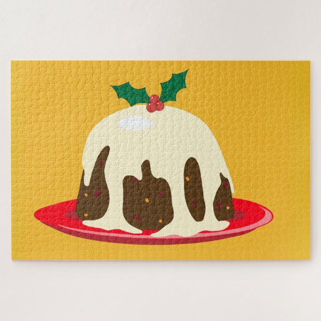 Christmas Pudding Jigsaw Puzzle (Horizontal)