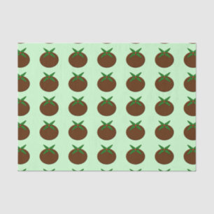 Christmas Pudding Tissue Paper