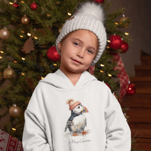 Christmas Puffin, customisable