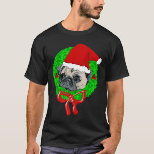 Christmas Pug 528 T-Shirt