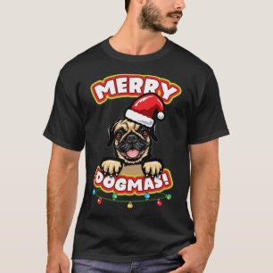 Christmas Pug Classic 854 T-Shirt