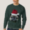 Christmas pug dog men's shirt