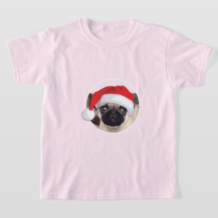 Christmas Pug - Kids' Basic T-Shirt