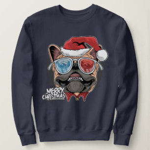 Christmas Pug Sweatshirt
