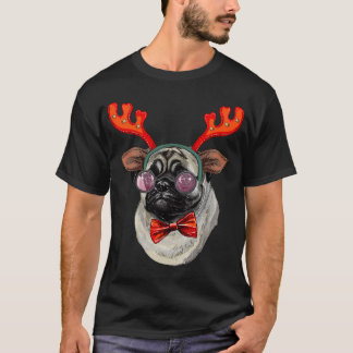 Christmas Pug T-Shirt