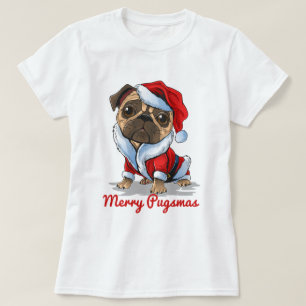 Christmas Pug T-Shirt