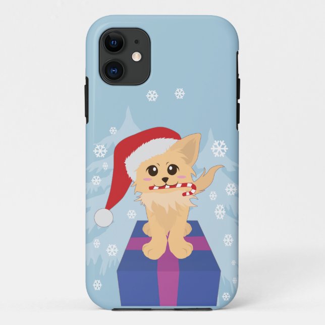 Christmas Puppy Case-Mate iPhone Case (Back)