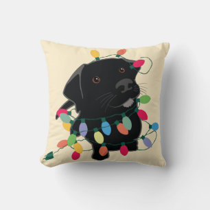 Christmas Puppy Cushion