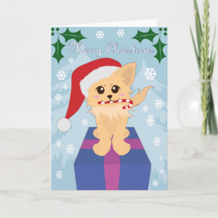 Christmas Puppy Holiday Card