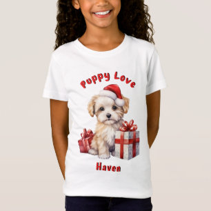 Christmas Puppy Love Presents T-shirt