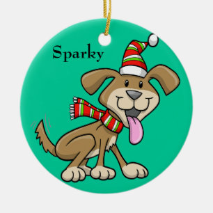 Christmas Puppy "Sparky" Ornament