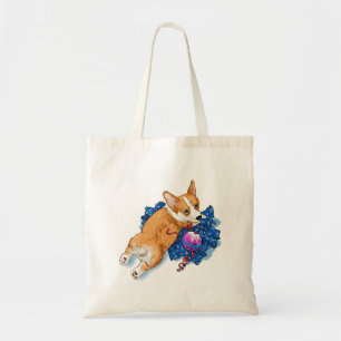 Christmas puppy Tote Bag