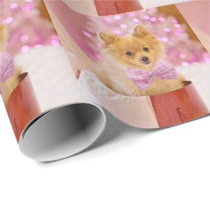 Christmas Puppy Wrapping Paper
