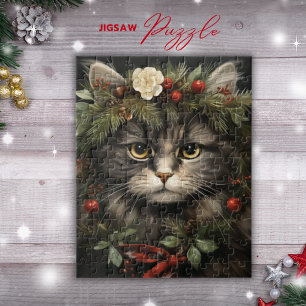 Christmas Puzzle for Cat Lovers