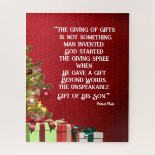 Christmas Puzzle The First Gift Given