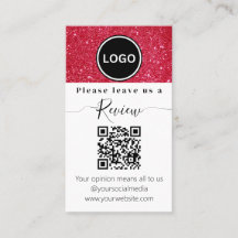 Christmas QR code | Leave us a review