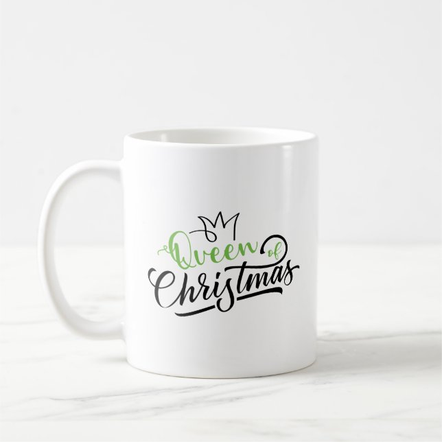 Christmas Queen Coffee Mug (Left)