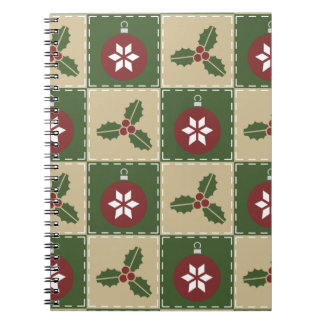 Christmas Quilt Notebook