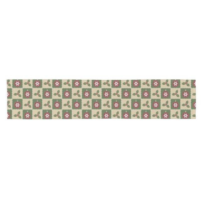Christmas Quilt Table Runner (Horizontal)