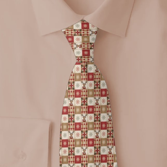 Christmas Quilt Tie (Creator Uploaded)