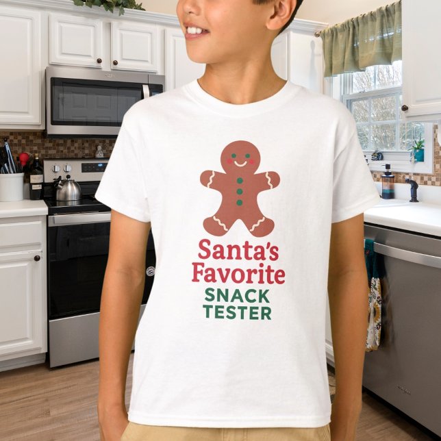 Christmas quote funny snack tester T-Shirt (Creator Uploaded)