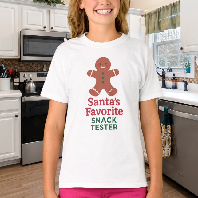 Christmas quote funny snack tester T-Shirt (Creator Uploaded)