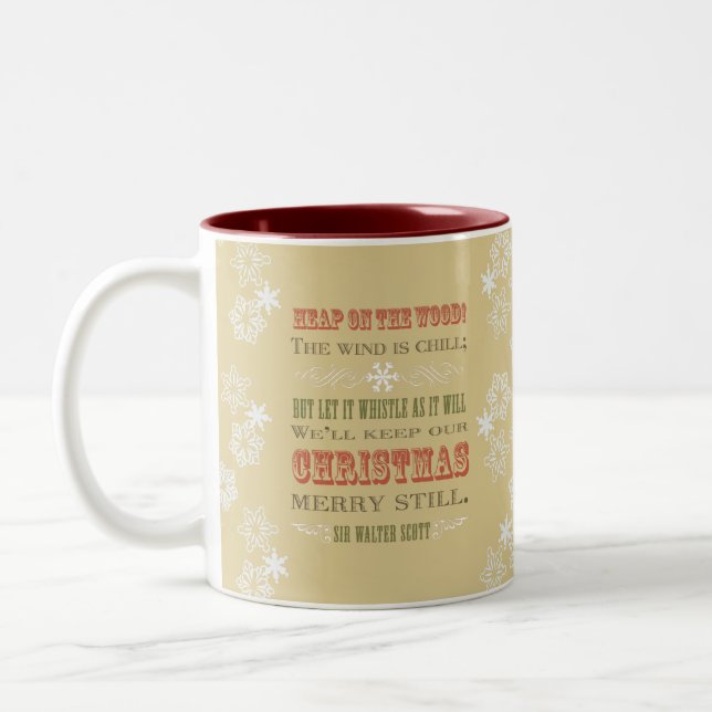 Christmas Quote Mug (Left)