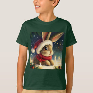 Christmas Rabbit 4 T-Shirt
