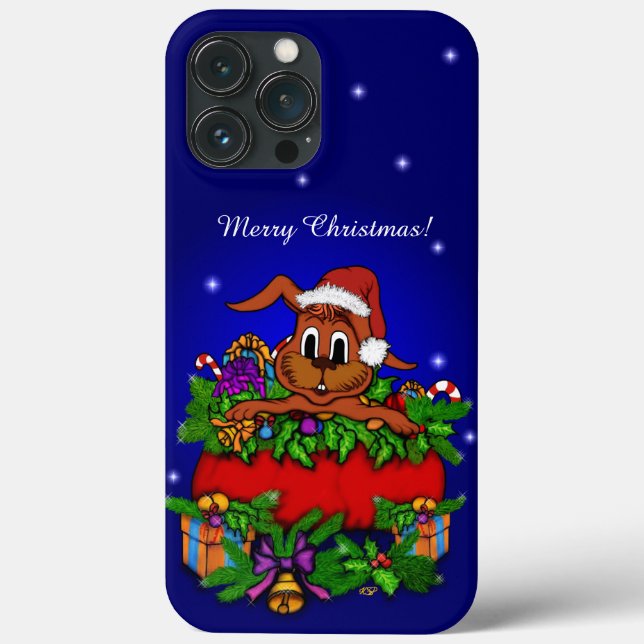 Christmas Rabbit Case-Mate iPhone Case (Back)