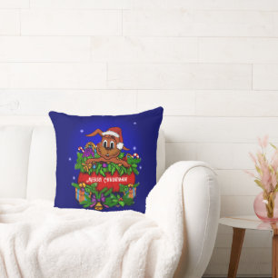 Christmas Rabbit Cushion