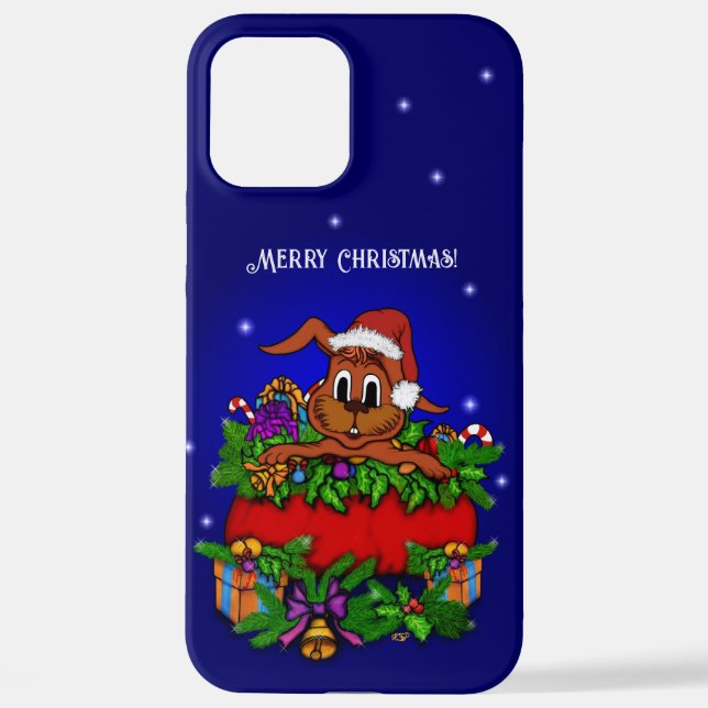Christmas Rabbit iPhone Case (Back)