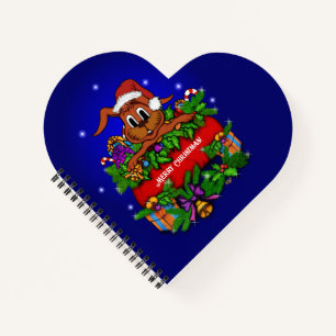 Christmas Rabbit Notebook