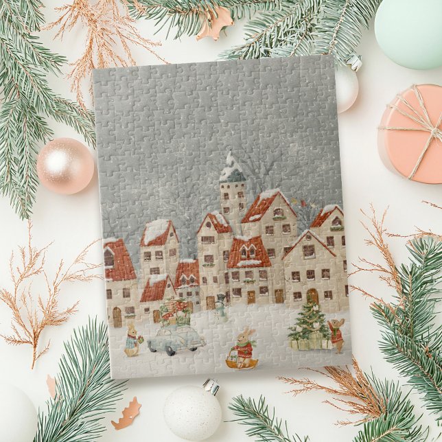 Christmas Rabbit Peter  Jigsaw Puzzle (Creator Uploaded)