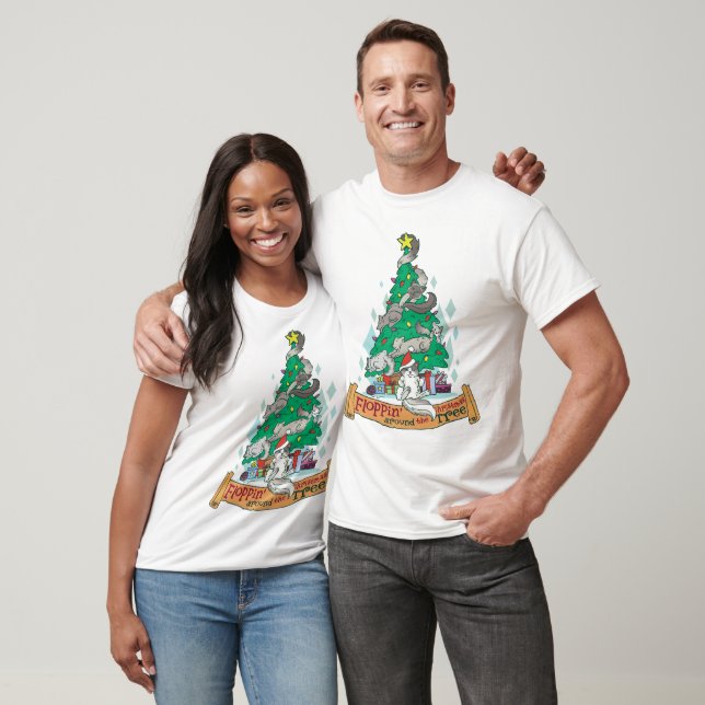 Christmas Ragdoll Cats T-Shirt (Unisex)
