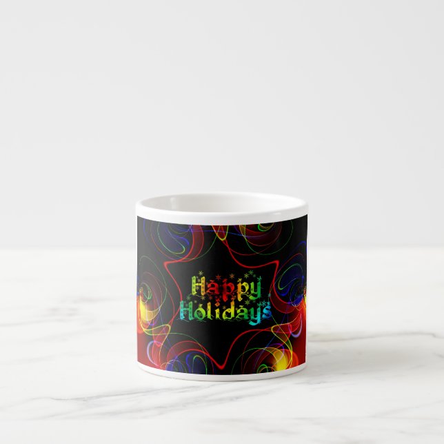 christmas rainbow.png espresso cup (Front)