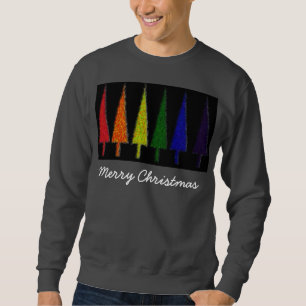 Christmas Rainbow Sweatshirt