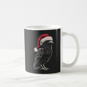 Christmas Raven Coffee Mug