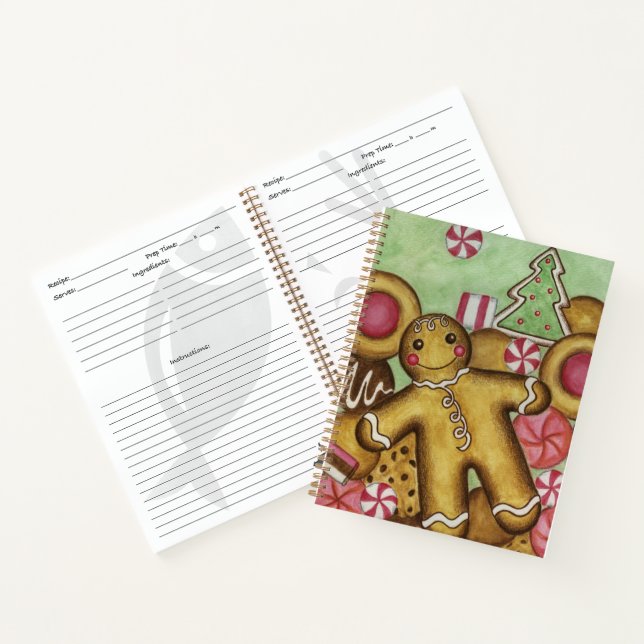 Christmas Recipe Book (Inside)