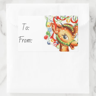 Christmas Rectangular Sticker