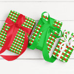 Christmas Red And Green Argyle  Wrapping Paper Sheet<br><div class="desc">This Christmas argyle, with its interlocking diamonds in festive shades of red, green, and gold, makes a delightful holiday pattern for your gift-giving. The traditional design, often associated with warmth and classic winter style, adds a touch of elegance and nostalgia to any present. Wrapped around a box, it turns even...</div>